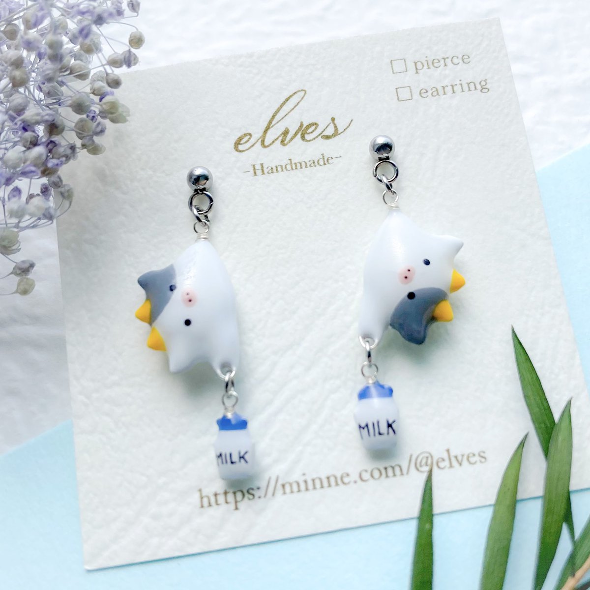 elves_HM's tweet image. 【再販のお知らせ】
明日6/26(木) 20:00〜
垂れるウシと牛乳を再販しますᐠ( ᐛ )ᐟ