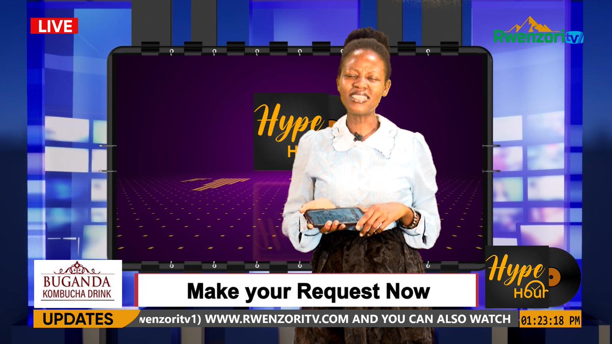 rwenzoritv1's tweet photo. Woman Crush Wednesday on the Hype Hour Show Join us this afternoon to celebrate the incredible women making waves in music. Who's your #WCW? Letβs uplift and inspire each other #HypeHour #WomenInMusic #GirlPower #WednesdayVibes #stories #rwenzoritiktokers https://t.co/hUUppW0h9l