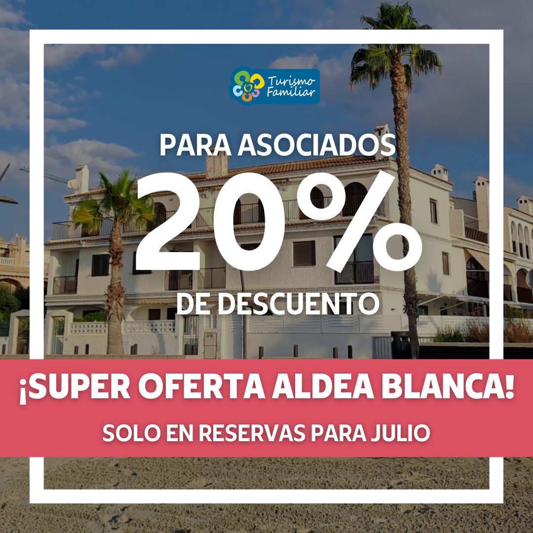 🏖️ 20 % de #DESCUENTO exclusivo para asociados

Una casa con encanto, ideal para familias numerosas, con terrazas frente al #mar y todo lo necesario para desconectar.

 📅Solo en julio. ¡Reserva ya y aprovecha esta promo last minute!