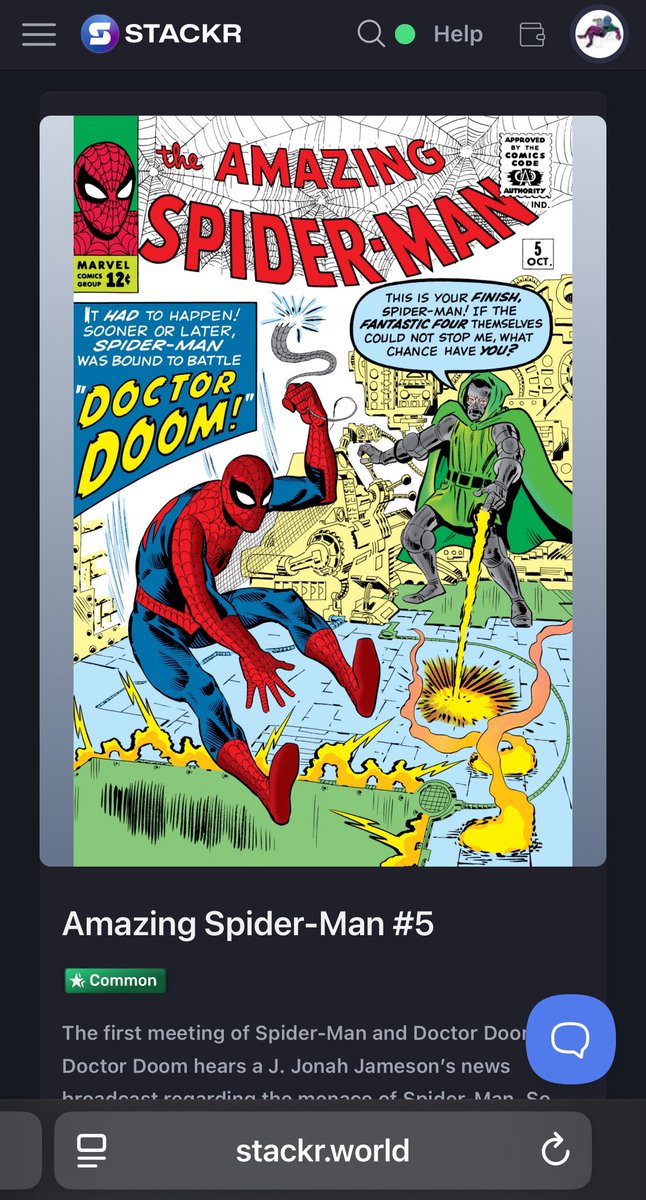 Love💚Comics💚 (@neverselli64602) on Twitter photo Because i like <a href="/StackRworld/">StackR</a> and <a href="/ecomi_/">ECOMI | $OMI ⭕️</a> i give <a href="/SpiderMan/">Spider-Man</a> #5 commons away for 5555 ⭕️mi.
5555 ⭕️mi is now worth $1.06
✅ Starting at 14:00 hours Amsterdam time ⏰
Giving away (selling!) 15 Commons Amazing Spider-Man #5
Lets promoot <a href="/StackRworld/">StackR</a> and BURN 🔥 some ⭕️MI…… Because i like <a href="/StackRworld/">StackR</a> and <a href="/ecomi_/">ECOMI | $OMI ⭕️</a> i give <a href="/SpiderMan/">Spider-Man</a> #5 commons away for 5555 ⭕️mi.
5555 ⭕️mi is now worth $1.06
✅ Starting at 14:00 hours Amsterdam time ⏰
Giving away (selling!) 15 Commons Amazing Spider-Man #5
Lets promoot <a href="/StackRworld/">StackR</a> and BURN 🔥 some ⭕️MI……