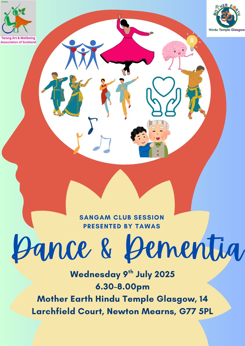 MEHTGlasgow's tweet photo. #SeniorCitizensMatter #dementia #dance #dementiaawareness #dementiacare #wellbeing #WellbeingMatters #WellbeingWednesday #dancefitness #kathak #dementiasupport #memory #oldage #seniorcitizenlife #seniorcitizencare 

@WhatsOnEastRen @WhatsOnGlasgow https://t.co/j87NT5FdCl