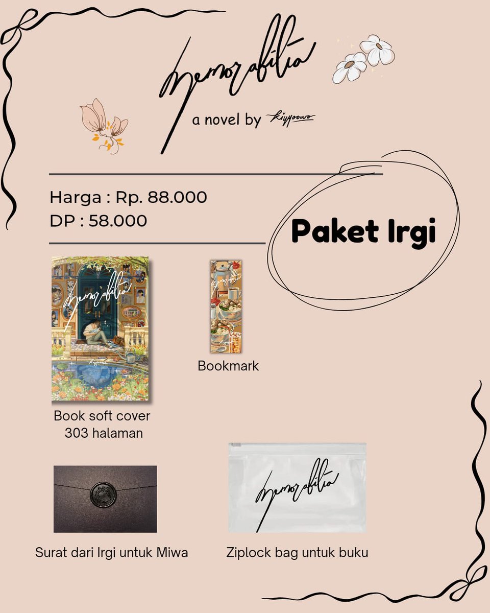 kiyyoowo's tweet photo. MEMORABILIA BOOK &amp; MERCH

📌 PO dari tanggal 28 juni (20.00 WIB) - 02 juli (00.00 WIB) https://t.co/gL6z1xfzX6