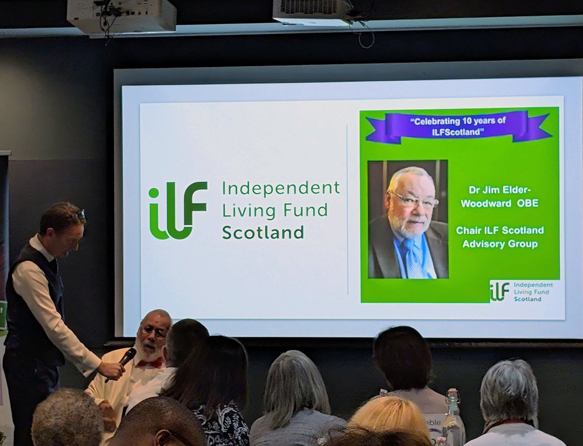 Dr Jim Elder-Woodward OBE, chair of <a href="/GCIL_DPO/">Glasgow Centre for Inclusive Living</a> and chair of <a href="/ILFScotland/">ILF Scotland</a> Advisory Group, gives us a brief history of #ILF,  reasons for Scotland to be proud of all ILF has achieved