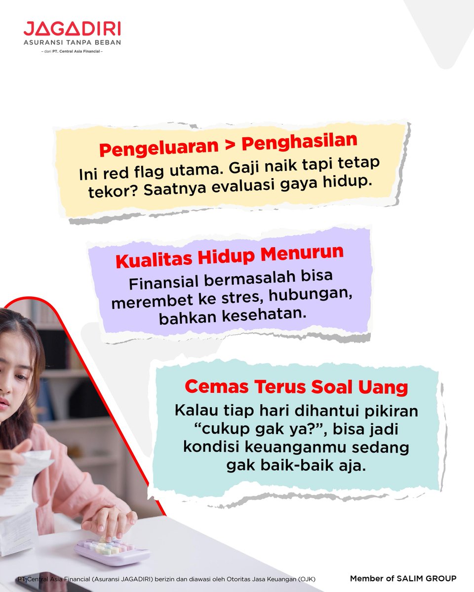 JAGADIRI_ID's tweet image. Kapan terakhir kali kamu cek kesehatan finansialmu?

Yuk, mulai rutin financial check-up, biar kamu tahu harus berbenah dari mana!

#AsuransiDigital #LiterasiKeuangan #FinancialHabits #SpendingHabits #KesehatanFinansial #DanaDarurat #GakAdaBeban