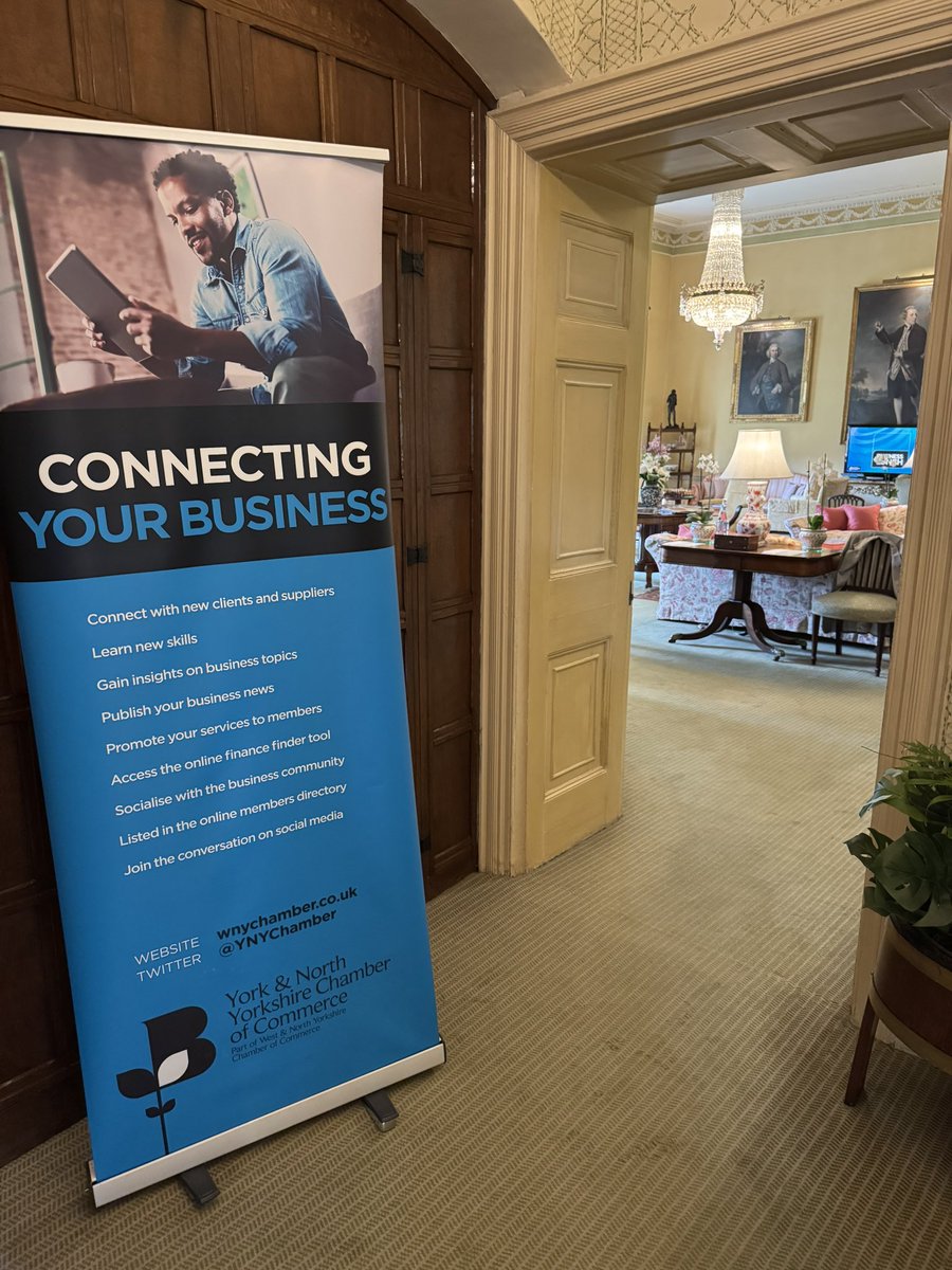 York & North Yorkshire Chamber of Commerce (@ynychamber) on Twitter photo Our guests are currently #networking at <a href="/MiddlethorpeHal/">Middlethorpe Hall NT</a> ready for our Business Lunch to commence🍽️
<a href="/WNYChamber/">West & North Yorkshire Chamber of Commerce</a> Our guests are currently #networking at <a href="/MiddlethorpeHal/">Middlethorpe Hall NT</a> ready for our Business Lunch to commence🍽️
<a href="/WNYChamber/">West & North Yorkshire Chamber of Commerce</a>