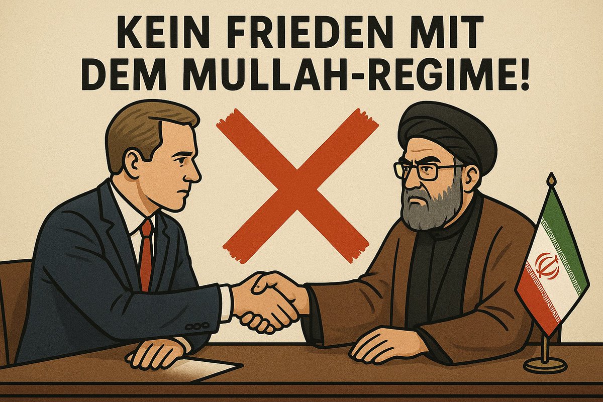 Iman Sefati (@isefati) on Twitter photo Menschenrechtsorganisation warnt vor falschen Friedens-Vorstellungen
<a href="/IGFM_DE/">Internationale Gesellschaft für Menschenrechte</a> schlägt Alarm: Wer jetzt auf Frieden mit dem Mullah-Regime hofft, spielt mit Menschenleben!
Link: igfm.de/iran-kein-frie…
#israel #iran Menschenrechtsorganisation warnt vor falschen Friedens-Vorstellungen
<a href="/IGFM_DE/">Internationale Gesellschaft für Menschenrechte</a> schlägt Alarm: Wer jetzt auf Frieden mit dem Mullah-Regime hofft, spielt mit Menschenleben!
Link: igfm.de/iran-kein-frie…
#israel #iran