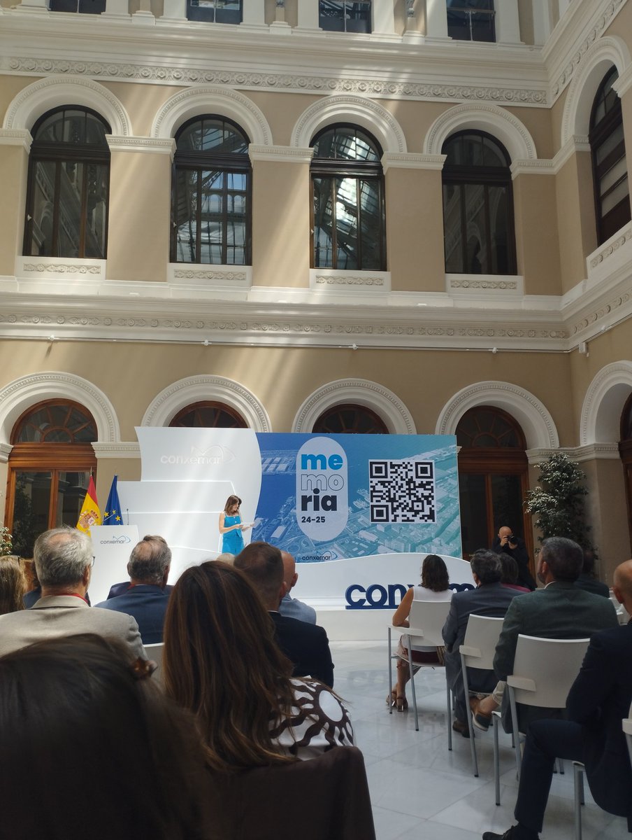 Comienza el acto de presentación de la memoria 2024-2025 de Conxemar.