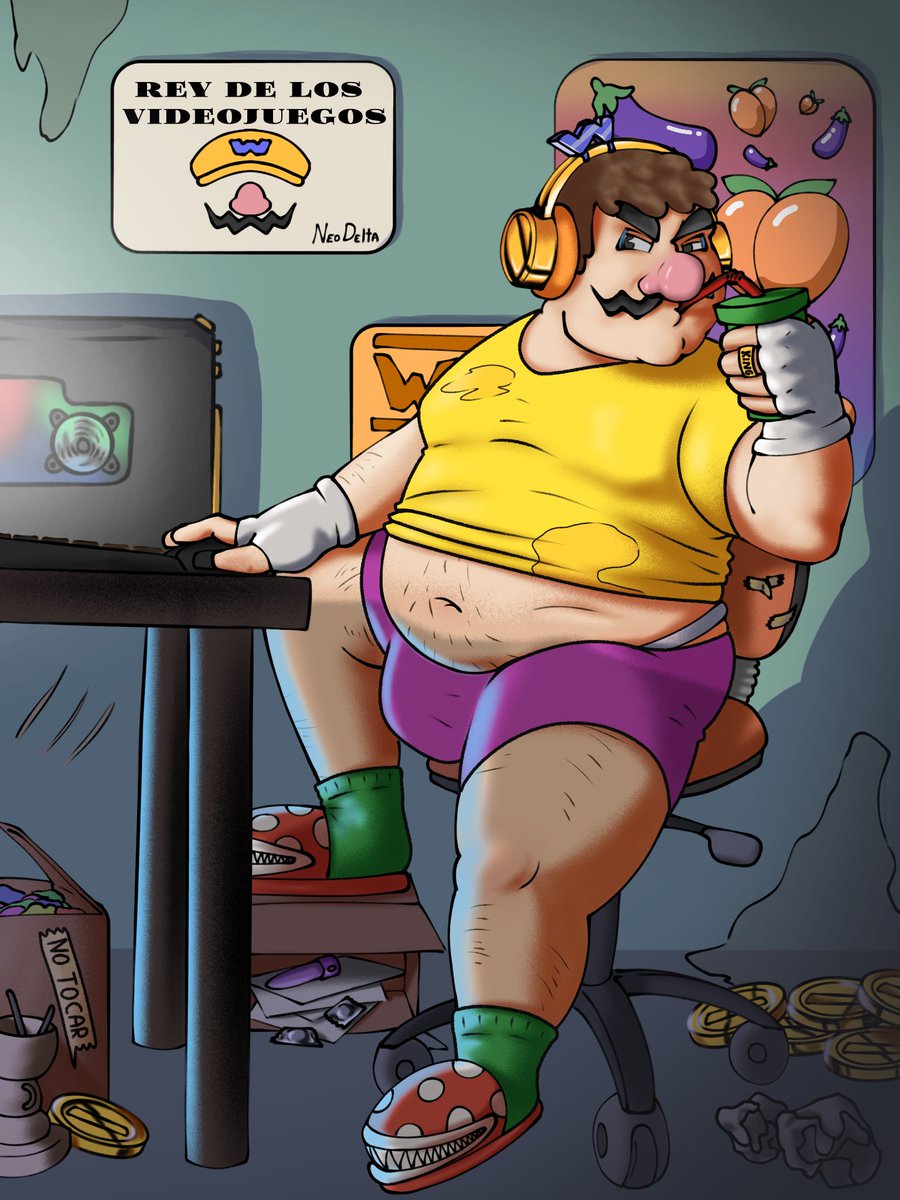 Neo_Dleta's tweet photo. What is Wario doing secretly in his gamer room?🤭🤭🤭
Wario que hace a ocultas en su cuarto gamer?🤭🤭🤭
.
Next post I'll show it...
Próxima publicación lo muestro...
.
.
.
#gay #gayteam #wariorule #rule34 #wariorule34 #likeporlike https://t.co/WvzUwSVXHZ