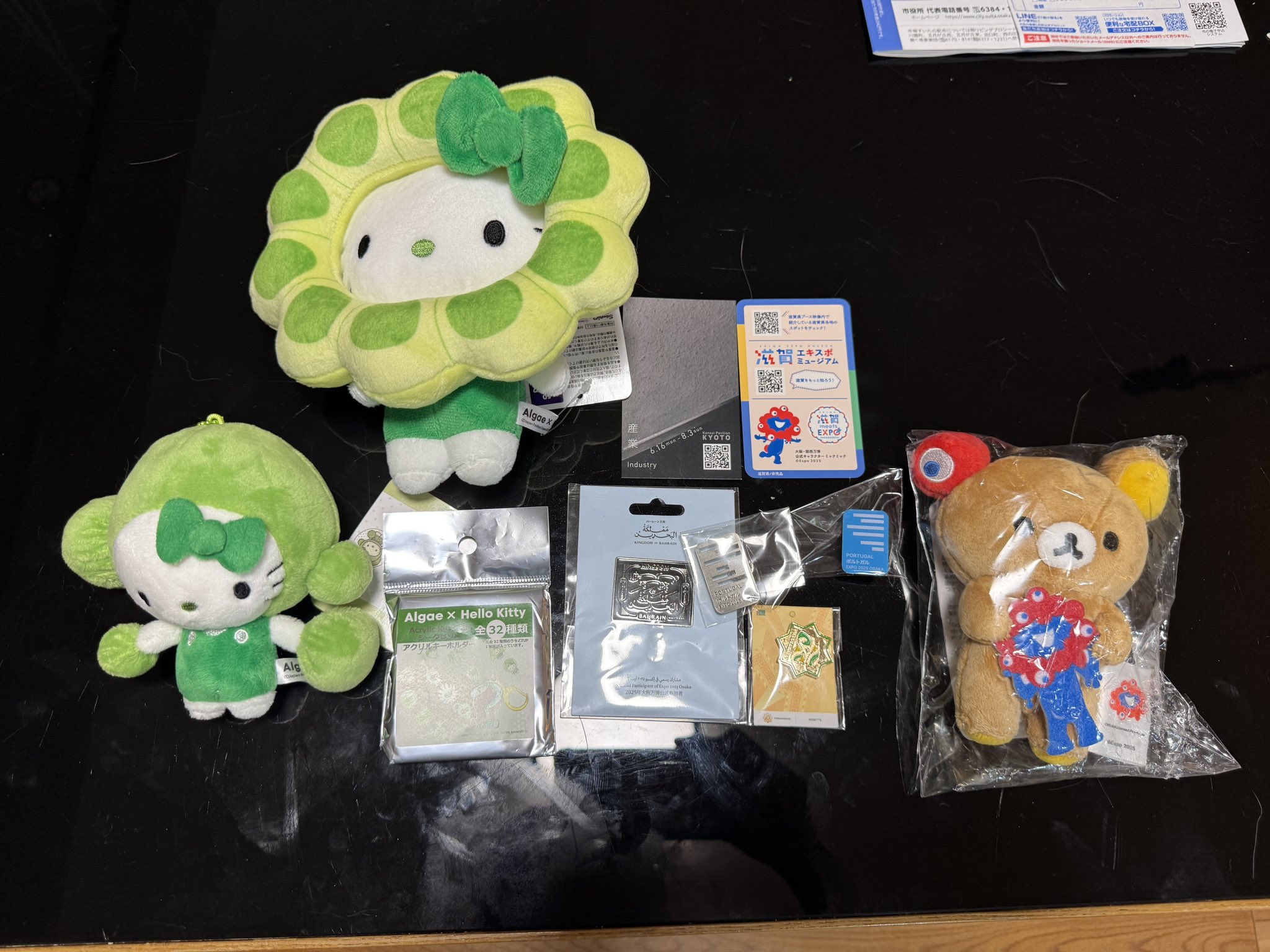 SHARP lc-60xl10 60インチ大阪万博EXPO ミャクミャクリラックマぬいぐるみ