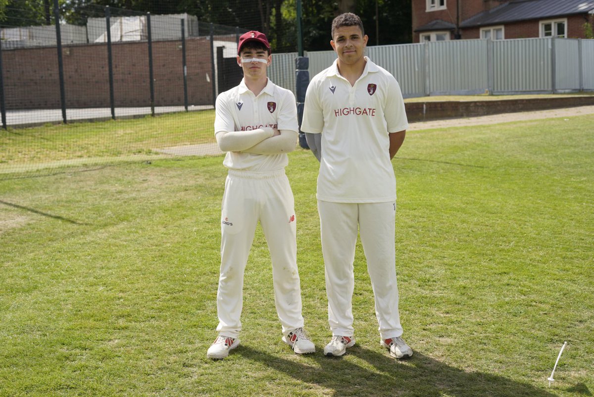 It’s MCC day for our Highgate Cricket 1st XI - a much anticipated fixture in the cricket calendar for Highgate. We’re underway, opting to field first - let’s go, boys!