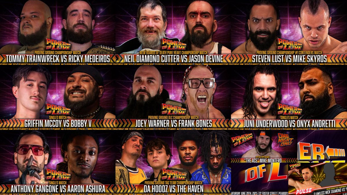 Zachory Lรฉveillรฉe (@apluszach434) on Twitter photo The #ZOAT is rounding out the month with some great shows!
Fri- <a href="/TopRopePro/">Top Rope Promotions</a>
Sat- <a href="/ProvingGroundNE/">The Proving Ground</a> ร <a href="/welovewr3stling/">WE LOVE WRESTLING</a>
Sun- <a href="/LIVEpwevents/">LIVE Pro Wrestling</a> (<a href="/renegaderings/">Renegade Ring Rentals (R3)</a>)
#ZachOfAllTrades
#SupportIndependentWrestling The #ZOAT is rounding out the month with some great shows!
Fri- <a href="/TopRopePro/">Top Rope Promotions</a>
Sat- <a href="/ProvingGroundNE/">The Proving Ground</a> ร <a href="/welovewr3stling/">WE LOVE WRESTLING</a>
Sun- <a href="/LIVEpwevents/">LIVE Pro Wrestling</a> (<a href="/renegaderings/">Renegade Ring Rentals (R3)</a>)
#ZachOfAllTrades
#SupportIndependentWrestling