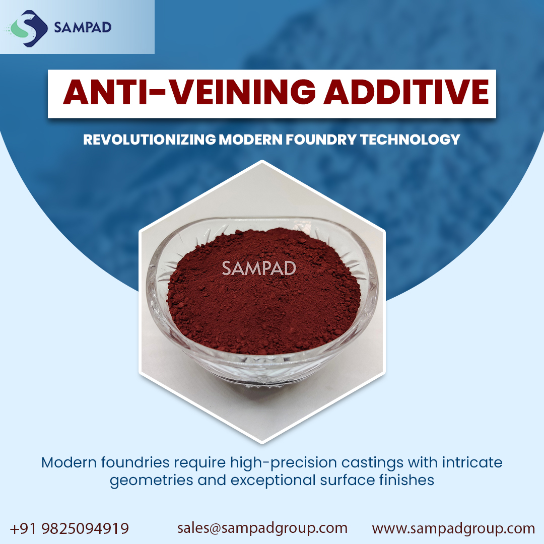sampadgroup's tweet image. Achieve flawless castings with Sampad Group’s Anti-Veining Additive 🔬 – a game-changer in modern foundry technology. Enhance surface precision, and performance in every mould! ⚙️🔥

#AntiVeiningAdditive #FoundrySolutions #SampadGroup #CastingInnovation #IndustrialAdditives