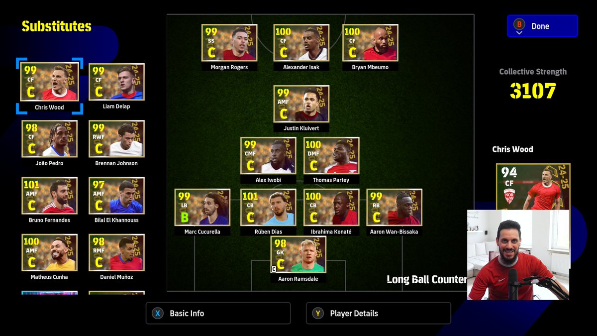 The 2 Teams we are going to use:

FULL Player of the Season Teams ⭐️

✅ English League
✅ Spanish League

🟣 twitch.tv/mednasah
🔴 youtube.com/live/lUxJVb7cR…