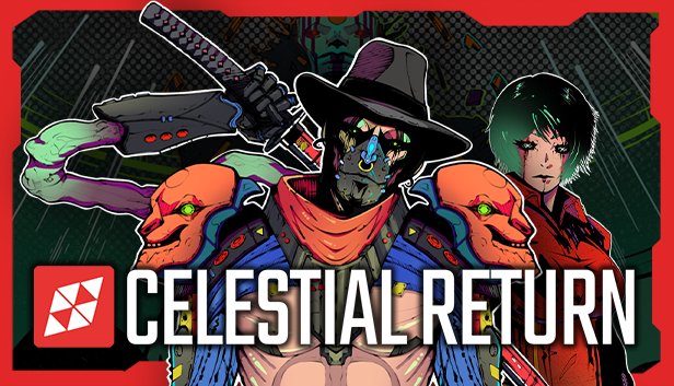 Redrew our Steam capsule art 3 times over 1.5 years. 
Took a while, but the latest one finally feels right.

(Please imagine the early ones in glorious 4K. The high-res files were sacrificed to the dev gods.)

#CelestialReturn #indiegames #gamedev #cyberpunk #noir