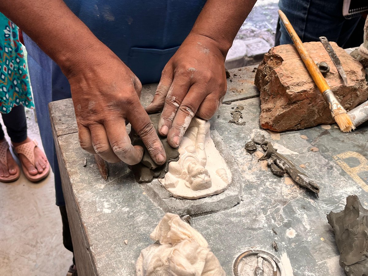 IndianMuseumKol's tweet image. On 25.06.2025, Indian Museum, Kolkata conducted a Modelling Workshop for interns. The session offered hands-on experience in moulding and colouring—bridging creativity and heritage.

#MuseumInternship #ModellingWorkshop #IndianMuseumKolkata #EkBharatShreshthaBharat #ViksitBharat