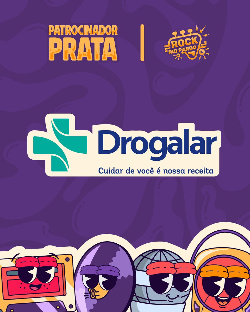 @drogalarsantacruz é nossa Patrocinadora Prata do Rock Rio Pardo 2025.

Quer ser um patrocinador do Rock Rio Pardo 2025? Entre em contato via DM!!!!

#rrp #rockriopardo #santacruzdoriopardo #festival #bandas #patrocinador #cotaprata #drogaria #drogalar