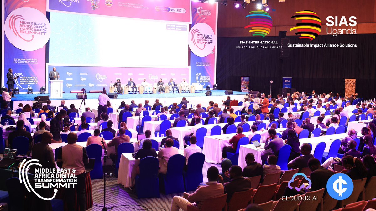 Indeed The Middle East and Africa Digital Transformation Summit is the biggest event taking place today, I hope we are all following up 🔥🔥🔥🔥

#MEADigitalSummit
#SIASUg
#SIASInternational