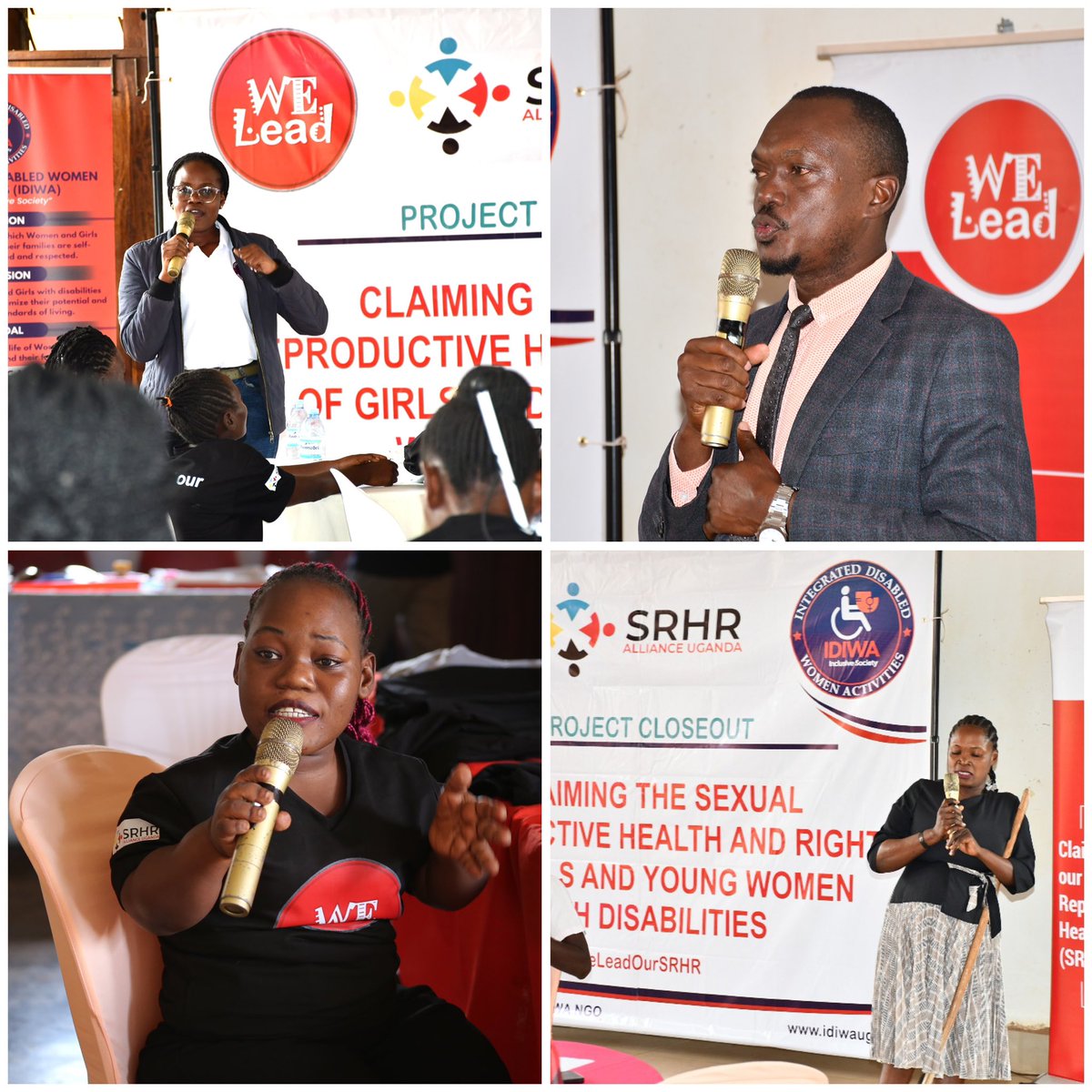 SRHRAllianceUg's tweet photo. Our journey for the #WeLeadProject close out meeting has continued today in Kamuli District, where we witnessed firsthand the powerful work being done to champion the rights and health of young women with disabilities.

From inspiring stories of resilience to local innovations driving change, the impact of the project has been both deep and far-reaching. The dedication of community members, stakeholders, and right holders serves as a strong reminder that inclusive SRHR programming is not just necessary but transformative as well.

#WeLeadOurSRHR 
#UnlockOurSRHR