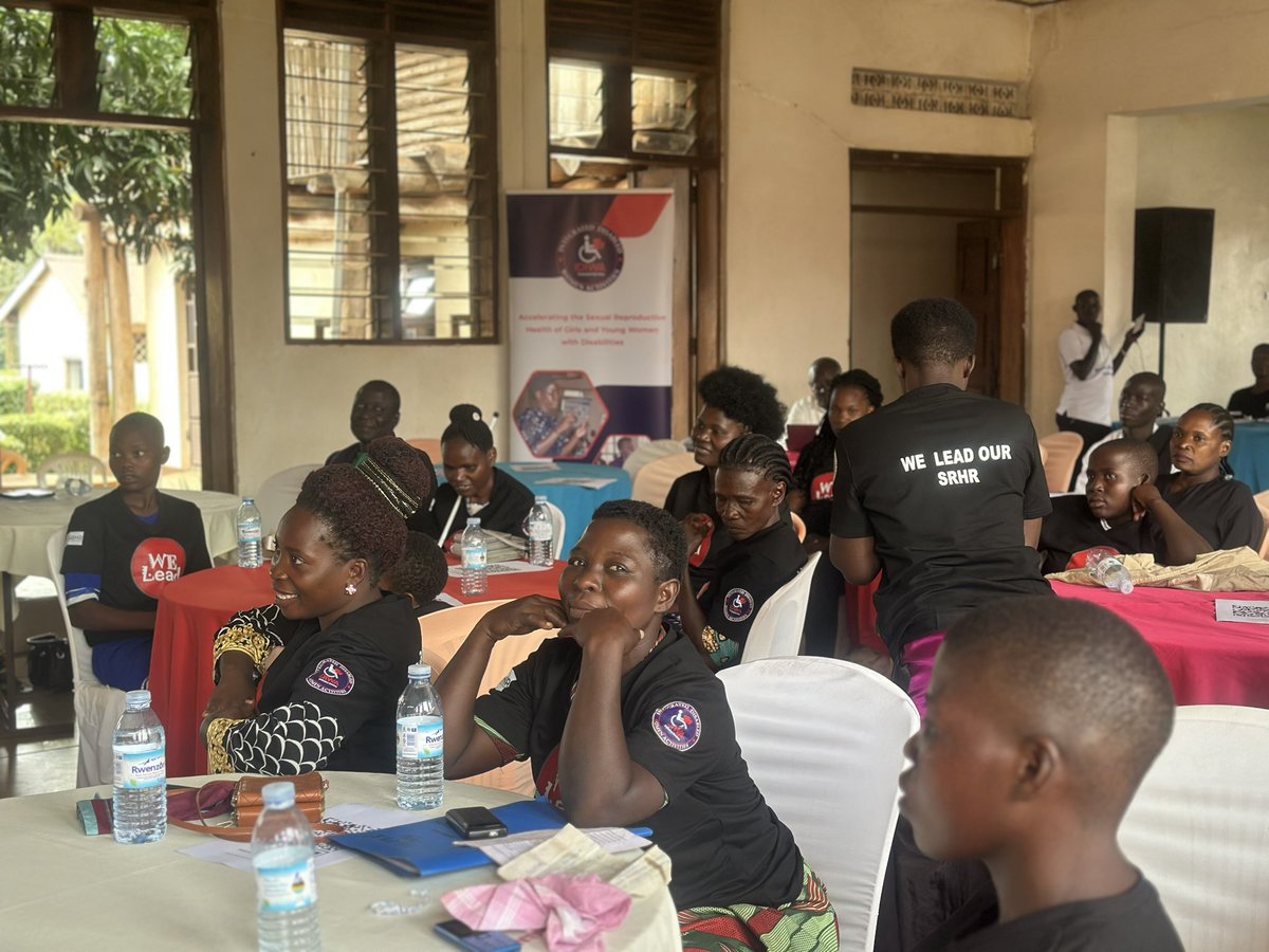 SRHRAllianceUg's tweet photo. Our journey for the #WeLeadProject close out meeting has continued today in Kamuli District, where we witnessed firsthand the powerful work being done to champion the rights and health of young women with disabilities.

From inspiring stories of resilience to local innovations driving change, the impact of the project has been both deep and far-reaching. The dedication of community members, stakeholders, and right holders serves as a strong reminder that inclusive SRHR programming is not just necessary but transformative as well.

#WeLeadOurSRHR 
#UnlockOurSRHR