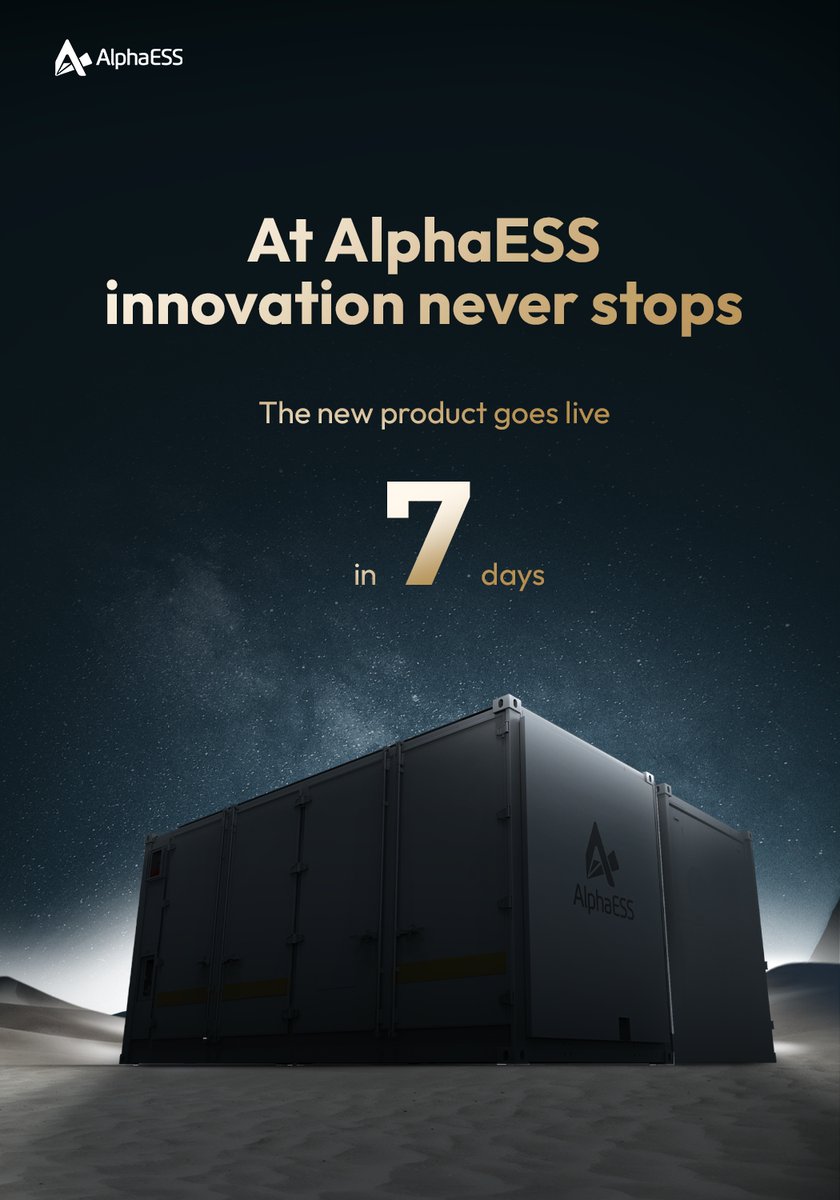 AlphaESS tweet media