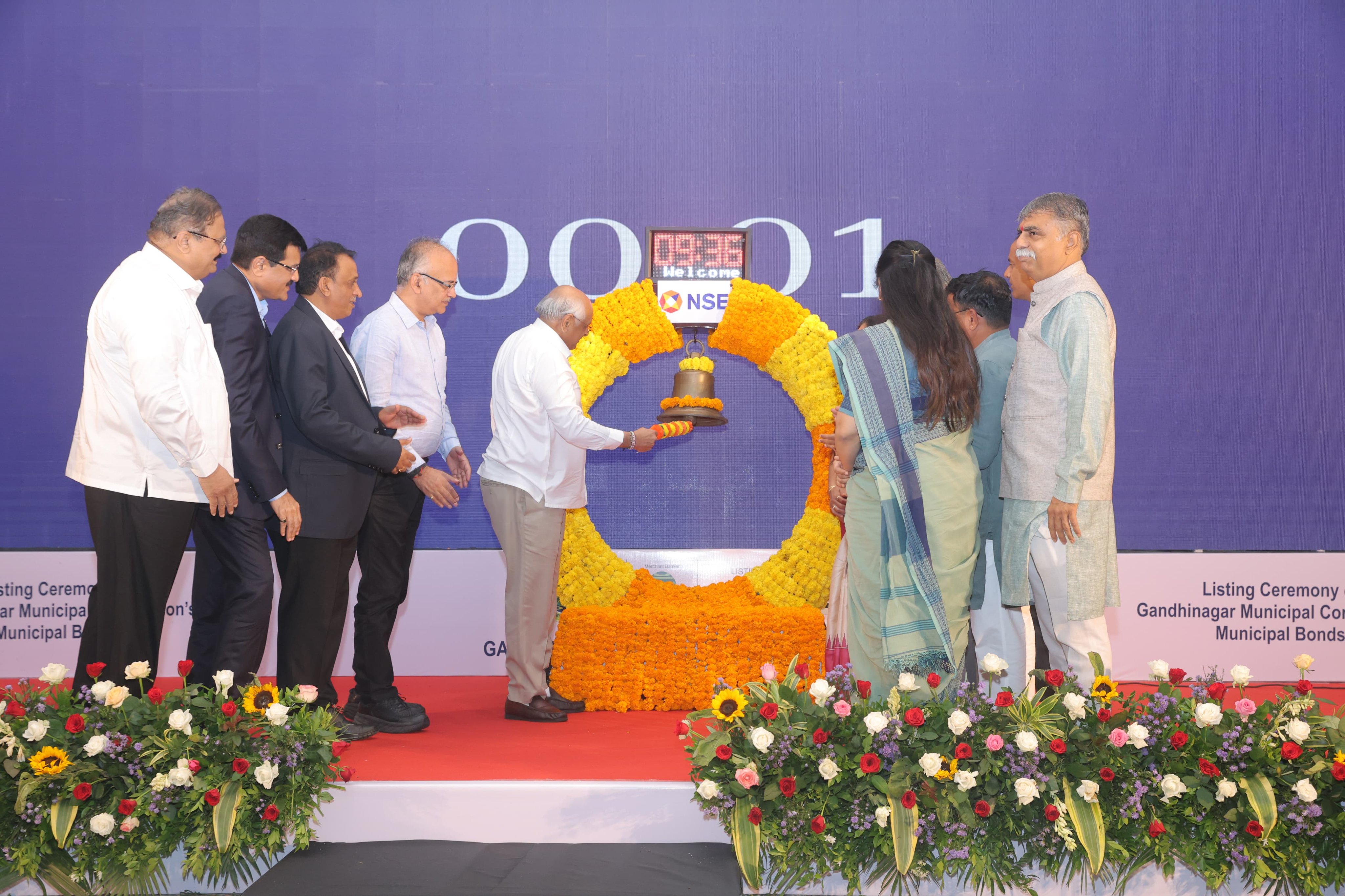 Rs. 25 crore bonds of Gandhinagar Municipal Corporation listed on NSE, GIFT City