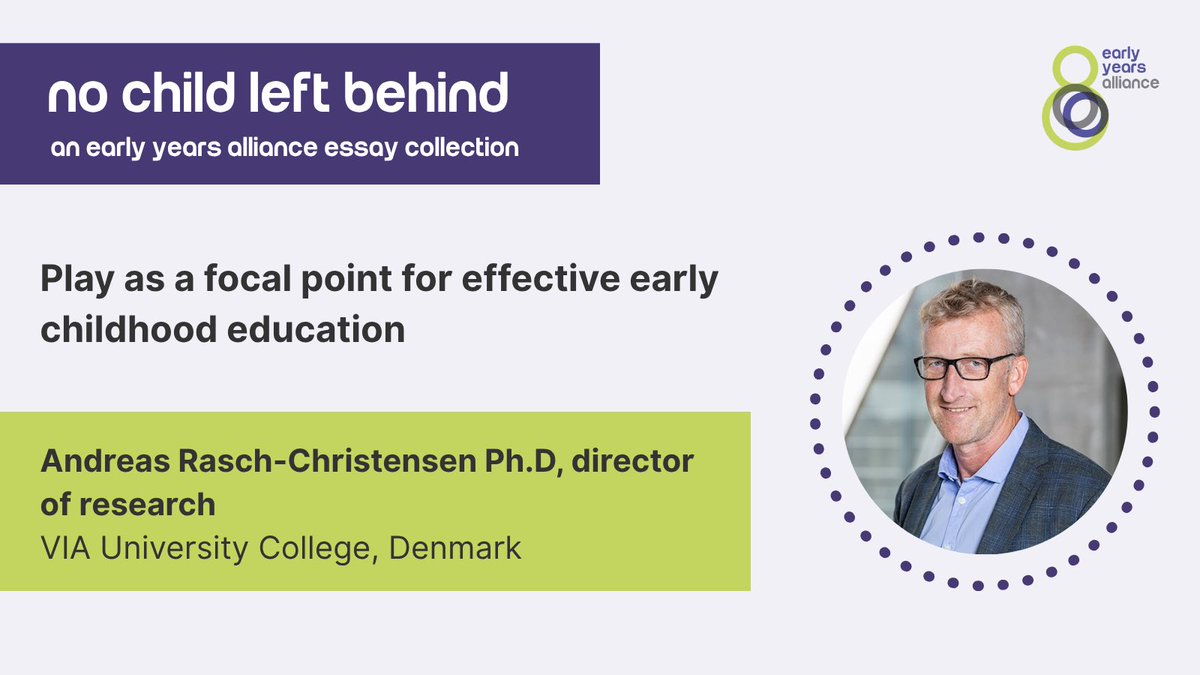 Andreas Rasch (@andrrugh) on Twitter photo Delighted to be part of the @Early Years Alliance's new essay collection #NoChildLeftBehind.
#dkpol #uddpol <a href="/VIAuniversity/">VIA University College</a>
Download a free copy of the essay collection: bit.ly/EYAessaysNCLB. <a href="/UVM_dk/">Børne- og Undervisningsministeriet</a> <a href="/bupldk/">BUPL</a> Delighted to be part of the @Early Years Alliance's new essay collection #NoChildLeftBehind.
#dkpol #uddpol <a href="/VIAuniversity/">VIA University College</a>
Download a free copy of the essay collection: bit.ly/EYAessaysNCLB. <a href="/UVM_dk/">Børne- og Undervisningsministeriet</a> <a href="/bupldk/">BUPL</a>