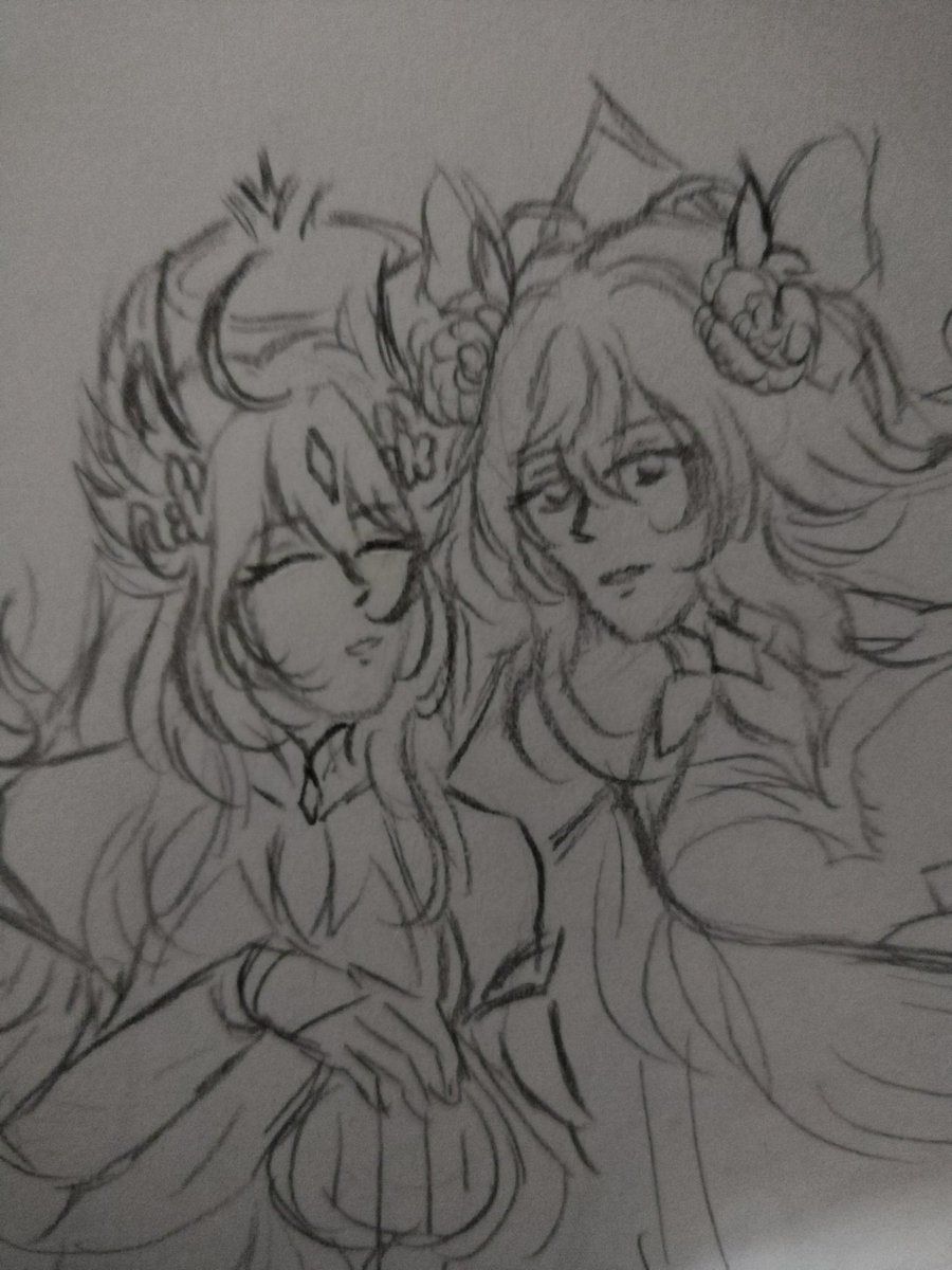 aluzilong1314's tweet photo. Request from @YiTingVoon1
The pretty supports in one frame argh (They're so pretty but their details are killing me😭)
#Mathilryn https://t.co/MLCUsFEXc1