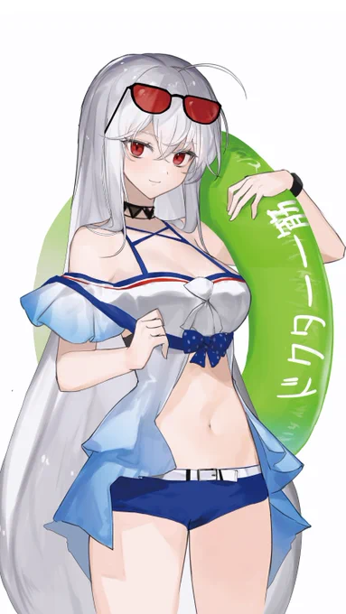 #アークナイツ 水着コーデスカジ