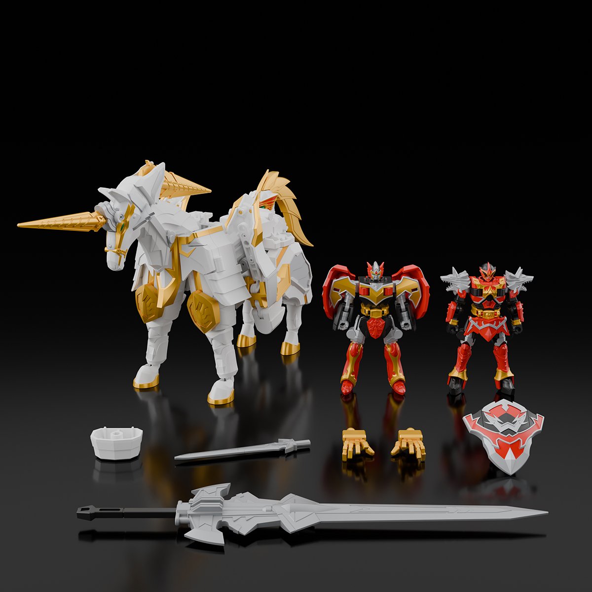 Bandai dropped the SMP SaintKaiser blog! Includes Wolzard Fire to