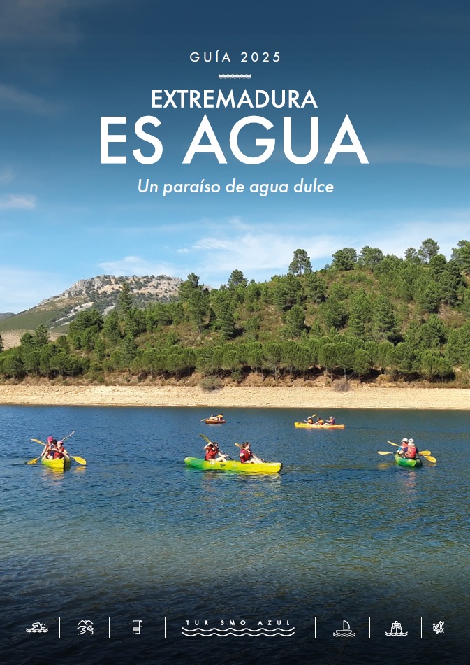 🌞En #verano, refréscate en piscinas naturales, relájate en balnearios, visita paisajes de agua, prueba un crucero o actividades acuáticas en #Extremadura 🏖️#ExtremaduraEsAgua💦 

¡Utiliza la guía y app actualizadas!
📘issuu.com/extremadura_tu…
📱play.google.com/store/apps/det… (prox IOS)