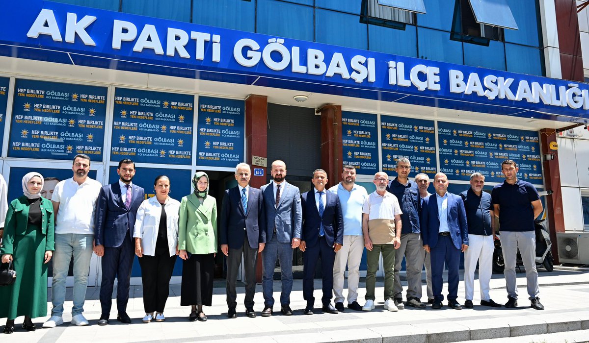 AK Parti Gölbaşı İlçe Başkanlığı ziyaretimizde Başkanımız Sn. <a href="/Slmakcyln/">Selim Akceylan</a> ve teşkilat mensuplarımıza  bir araya geldik. 

AK Parti Ankara Milletvekilimiz Sn. <a href="/ZehraNurAydemr/">Zehranur Aydemir</a> ile Gölbaşı için gece gündüz demeden çalışan kıymetli yol arkadaşımızla istişarelerde bulunduk.