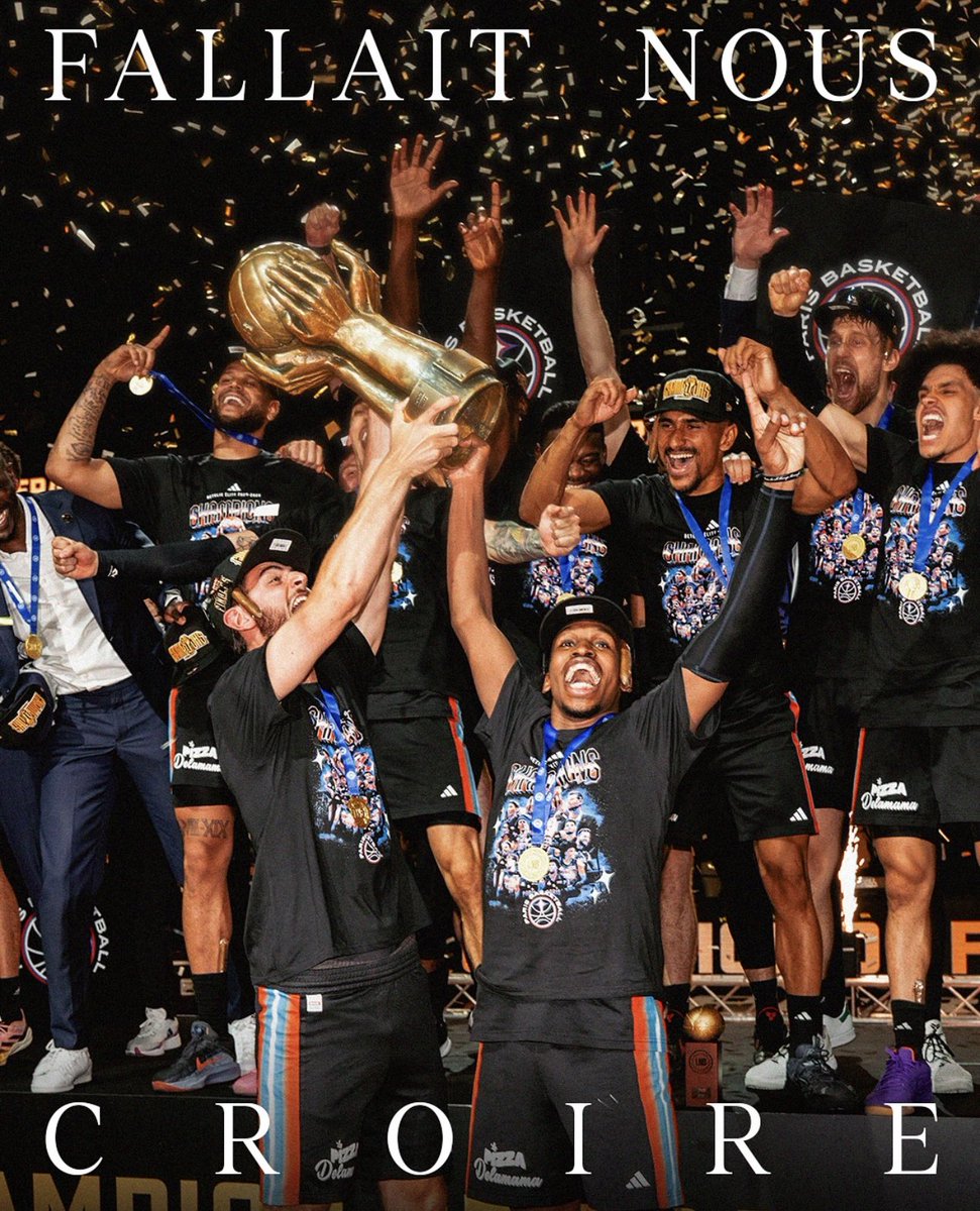 Champion de France ! ! ! ! !

C’est la victoire du grand Paris. La victoire de tout un Club. Des joueurs, du staff,des salariés, des bénévoles,des supporters et de nos partenaires. 

MERSY à tous🙏

Paris est magique 🖤💙❤️