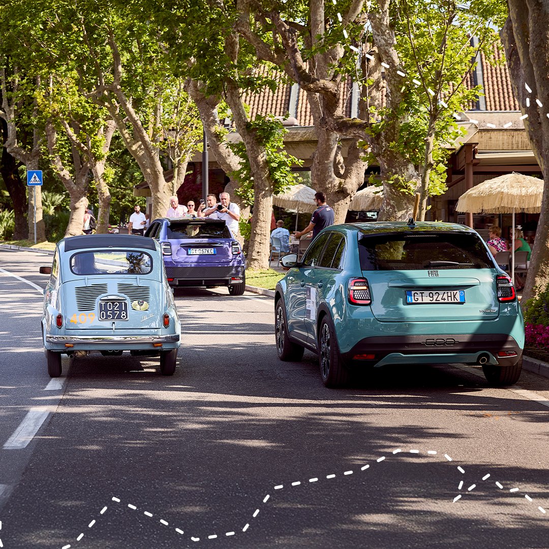 Dos 600, una historia en movimiento. En la 1000 Miglia 2025, el nuevo Fiat 600 corre junto al clásico. Cada curva que toman juntos es un puente entre el pasado y el futuro. Porque 70 años después, el Fiat 600 sigue marcando el camino.
bit.ly/4lm8HSe