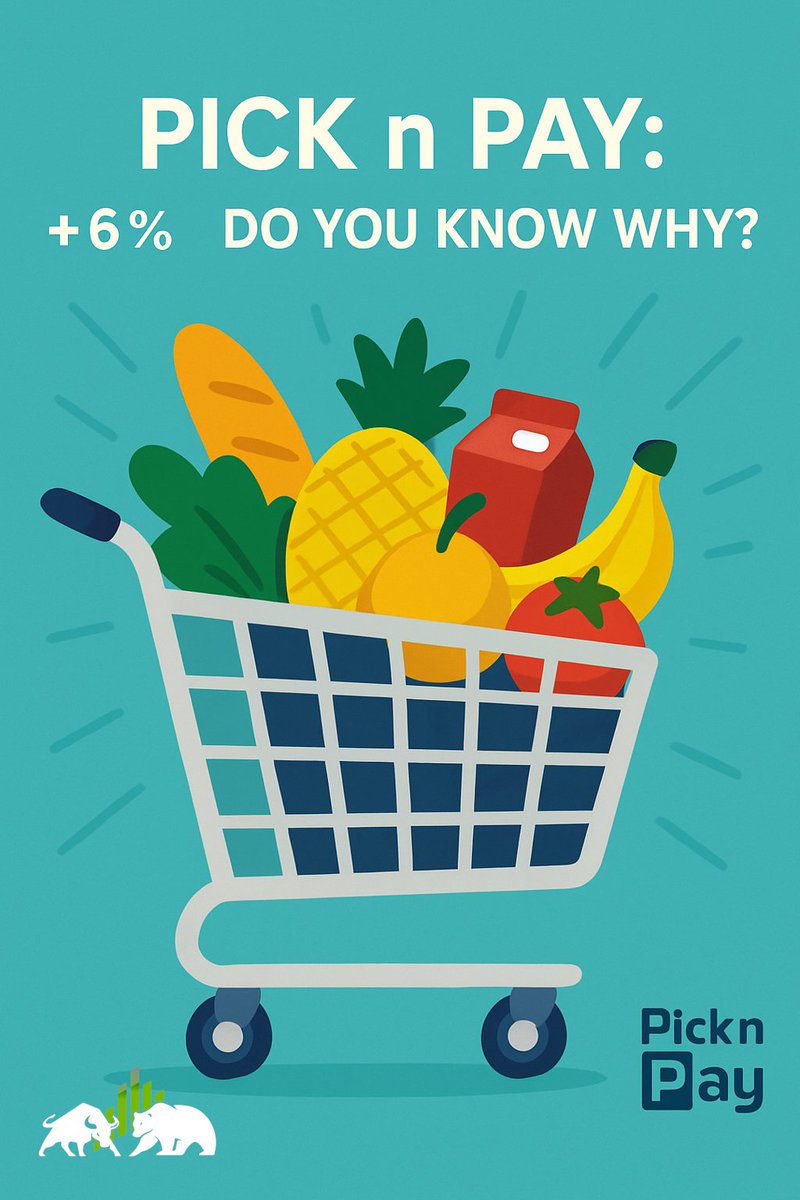 SharetrackinM's tweet image. Pick n Pay’s +6% jump wasn’t luck. It was strategy.
You can learn how to spot it too!

#JSETrading #StockMarketSouthAfrica #PicknPay #InvestingMadeEasy #StockMarketEducation #ShareTrackin #LearnToInvest #SmartMoneyMoves