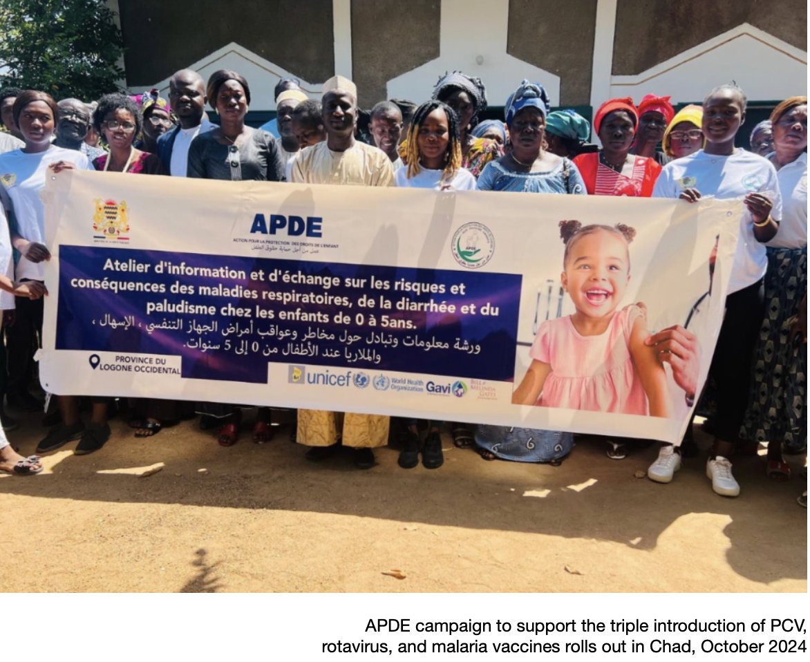 EBCCoalition's tweet photo. Local organizations across #Africa are making new #vaccine introductions work👇

Shoutout to @ApdeTchad @somaliRDI @YPEER_SOM @SSWIM_SSD @IHOSavinglives @VaccineNet_NG @NiyelCampaigns for their milestone work on PCV, rotavirus, and malaria vaccine introductions! 

#ForOurFuture #ChildSurvivalAction @gavi @gavi_csos 

👉https://t.co/EoicqVeE8U