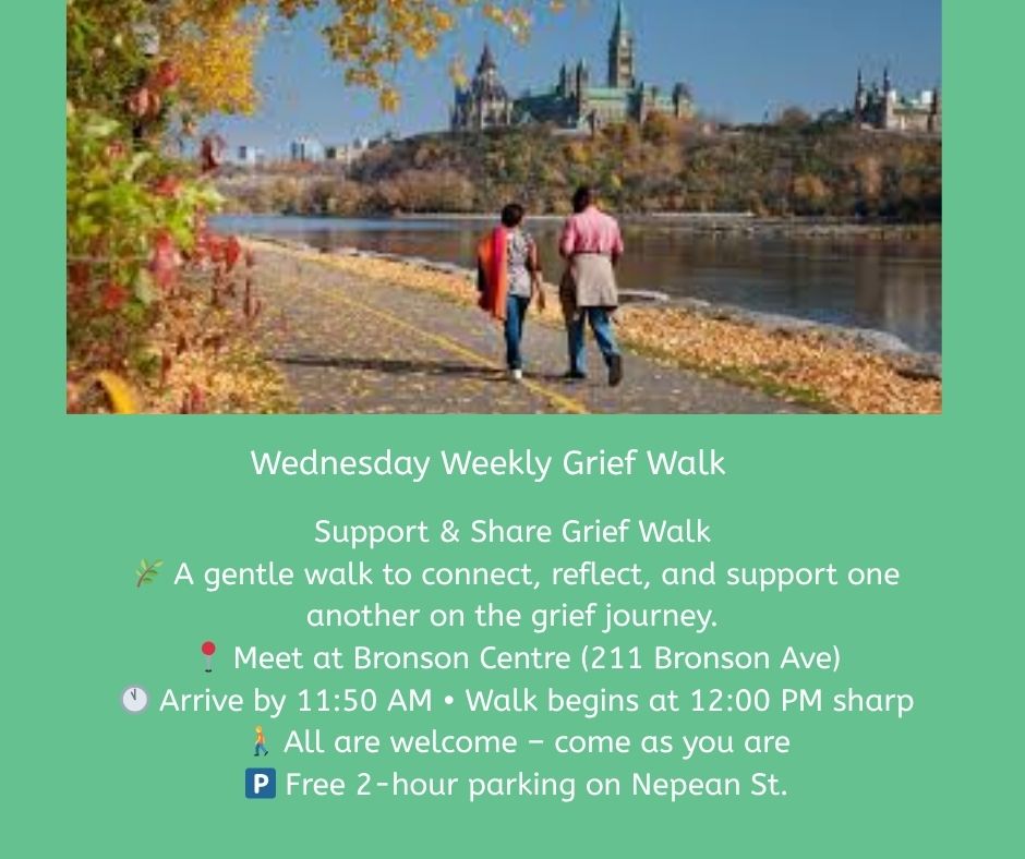 It's a beautiful day for a walk.