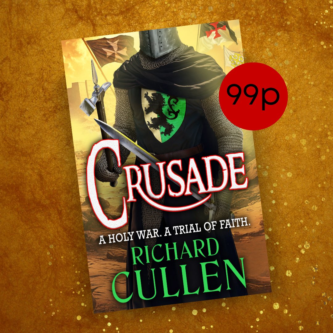 📚 99p DEAL 📚

#Crusade is an epic historical read from Richard Cullen (@rich4ord), packed with action and adventure! ⚔️ Get your copy for 99p now: mybook.to/CrusadeRichard…
