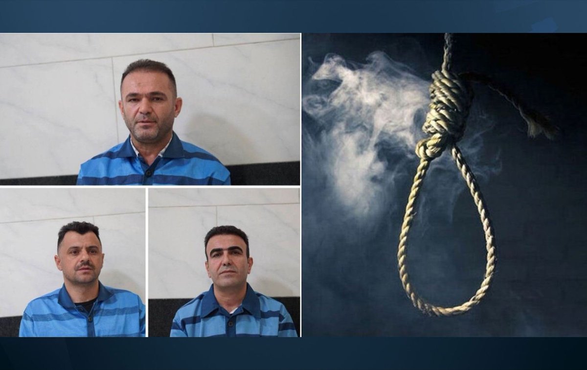 XevnaNews's tweet photo. 🚨 Iran executed 3 Kurdish prisoners on claims of being 'Mossad agents' https://t.co/uzLhuWklDV