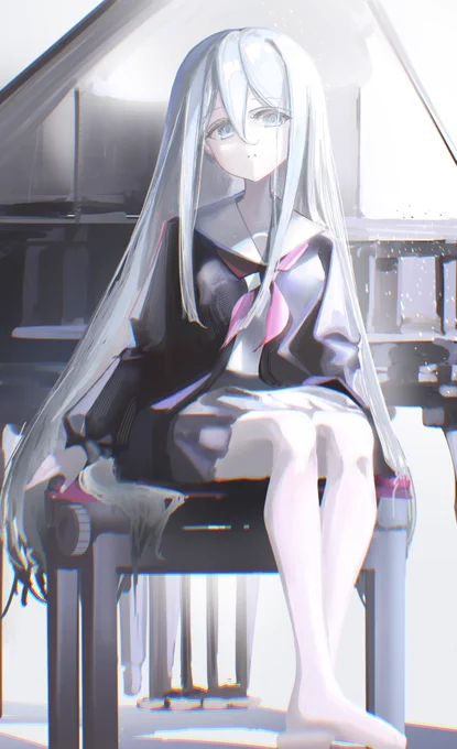 実は前の宵崎の絵、脚まであるんだけどどっちの方がいいだろ…