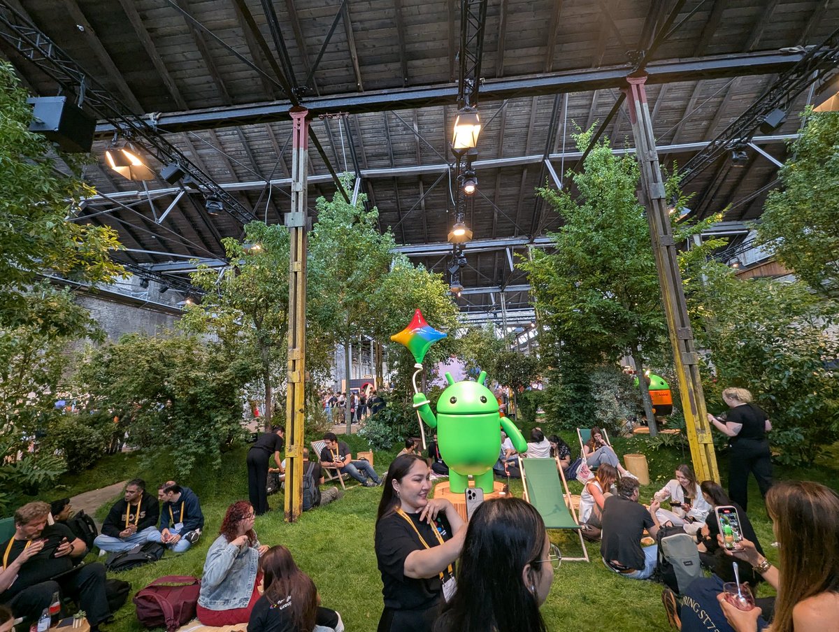 I saw the dressed up #droids

#GoogleIOConnect #BuildWithGemini