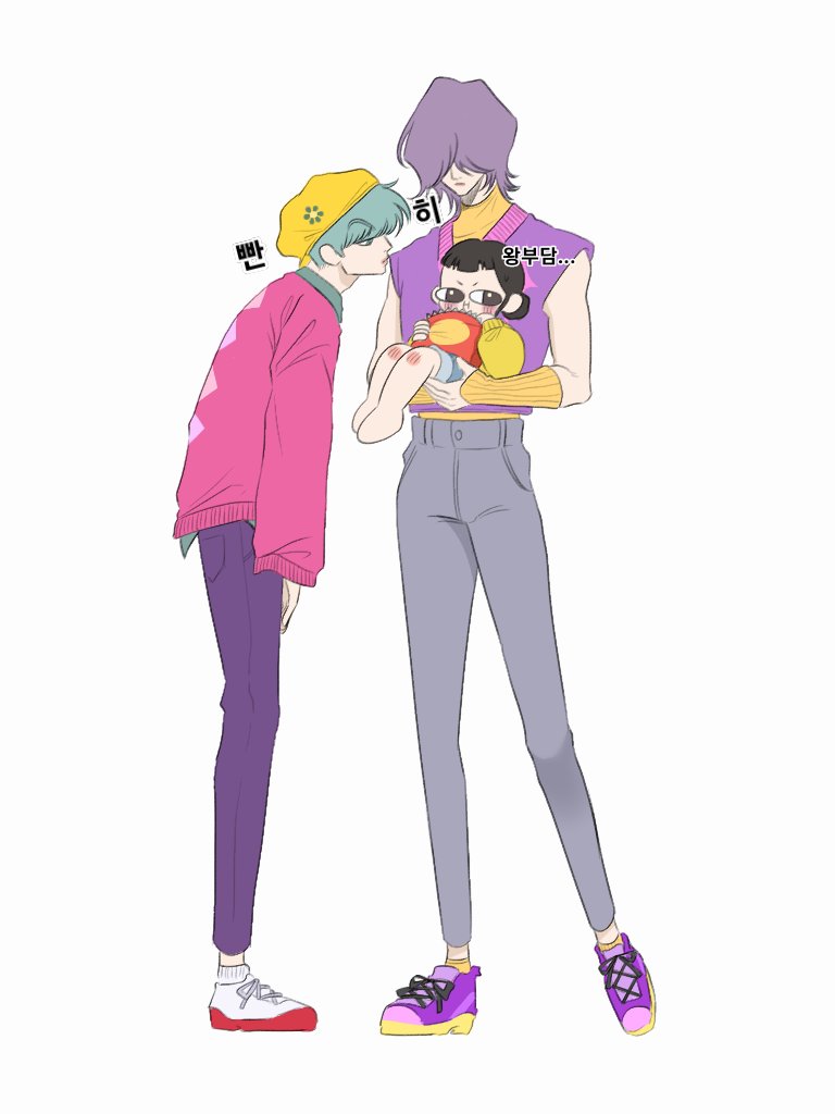 hw_1126611's tweet image. #KPOPDEMONHUNTERS
#rujinu #joeystery &amp;amp; baby #miromabby 
헌트릭스 돌보기