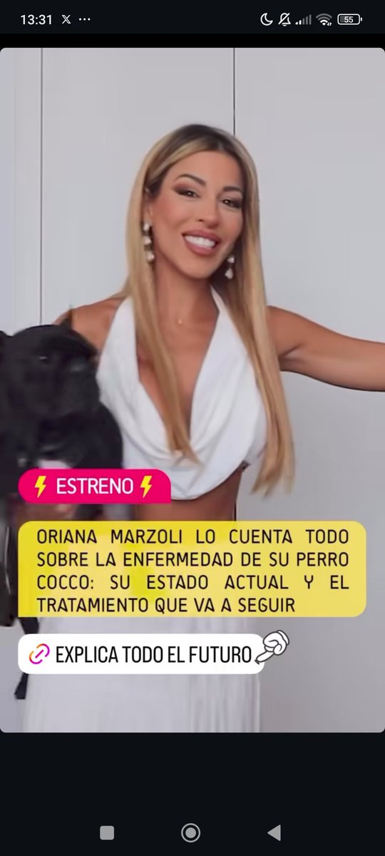 Volvió a <a href="/mtmad/">mtmad</a> que ganas tenía de verte de vuelta y de ver el capítulo cada semana, "Algo pasa con Oriana" 

VAMOS TOD@S A VERLO 👏👑 <a href="/OrianaGMarzoli/">Oriana Marzoli</a>

#orianamarzoli #AlgoPasaConOriana