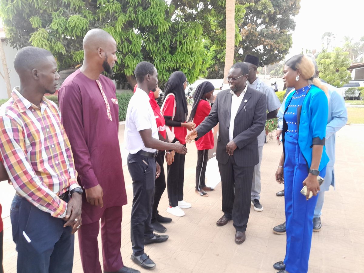 IFRC Africa (@ifrcafrica) on Twitter photo Our Regional Director, <a href="/CharlesBusinge1/">Charles Businge</a>, is in #TheGambia for a three-day visit, warmly welcomed by <a href="/GambiaRedCross/">The Gambia Red Cross Society (GRCS)</a> leadership & volunteers.
On the agenda: meetings with key partners, field visits to projects including on migration & the <a href="/cidcaofficial/">CIDCA</a> -funded malaria initiative Our Regional Director, <a href="/CharlesBusinge1/">Charles Businge</a>, is in #TheGambia for a three-day visit, warmly welcomed by <a href="/GambiaRedCross/">The Gambia Red Cross Society (GRCS)</a> leadership & volunteers.
On the agenda: meetings with key partners, field visits to projects including on migration & the <a href="/cidcaofficial/">CIDCA</a> -funded malaria initiative