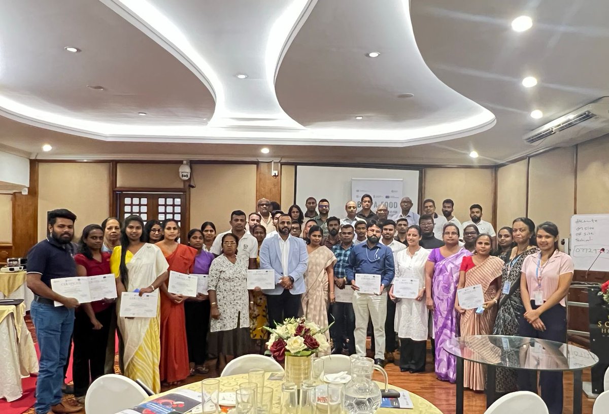 Marketing training for agribusiness operators held in Matara on June 24–25 under the #BESPAFOOD project, funded by the <a href="/EU_in_Sri_Lanka/">EU in Sri Lanka</a> , with the participation of MSME officials.