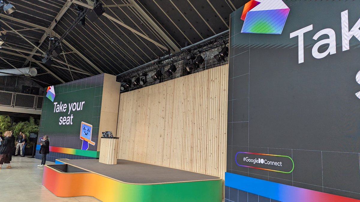 Today it's #GoogleIOConnect in Berlin!
Who's there?

#BuildwithGemini