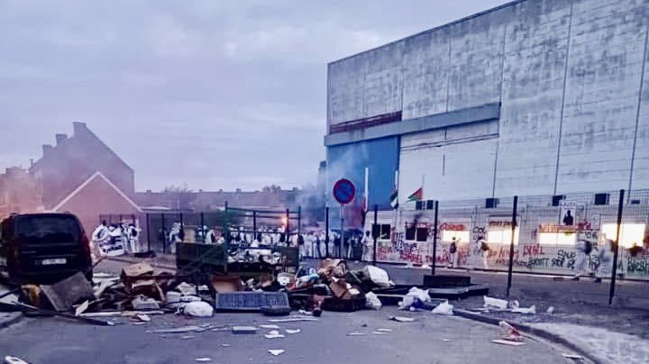 Around 150 pro-Palestinian activists broke into the warehouses of a company in Tournai, Belgium, and vandalized armored vehicles… that were intended for Ukraine.

As part of the “Stop Arming Israel” campaign, the 150 “activists” destroyed the company’s offices with hammers