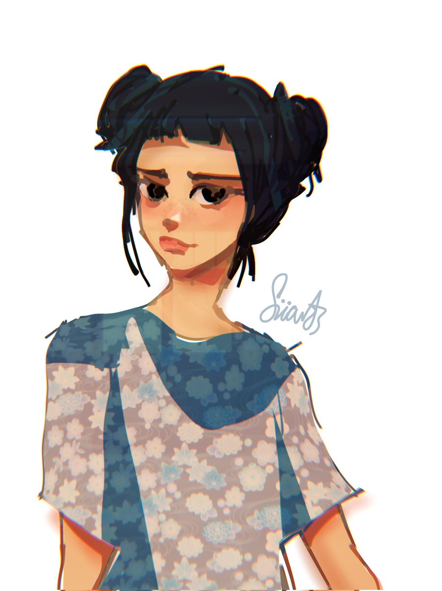 siiarts's tweet photo. Messy doodle of my fave!! 
#KPOPDEMONHUNTERS #ZOEY #fanart #HUNTRIX https://t.co/vrjkLYG05y