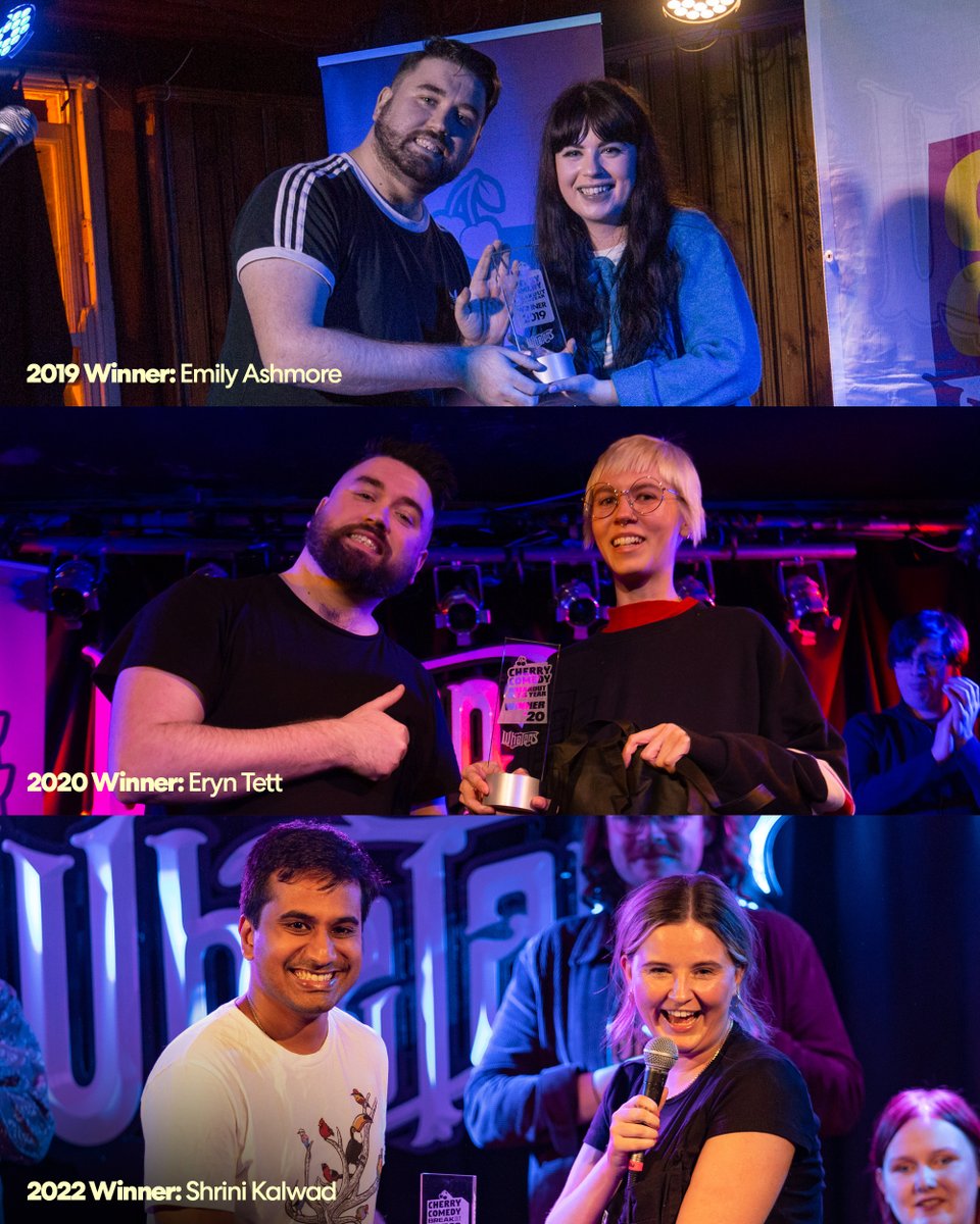 CherryComedy's tweet image. π’ BREAKOUT ACT of the YEAR 2025 π’
We're delighted to announce the return of the Cherry Comedy Breakout Act of the Year Award this time in conjunction with @newscheckcomedy.
The winner of the competition will receive:
β’ Breakout Act of the Year Trophy
β’ β¬500 Cash Prize
β’β¦