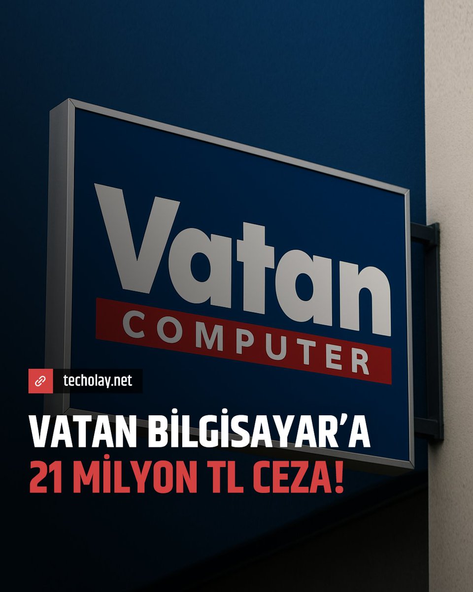 Rekabet Kurumu, rekabete aykırı şekilde dolaylı bilgi paylaşımı yapıldığı gerekçesiyle Vatan Bilgisayar'a 21 milyon TL ceza uyguladı.