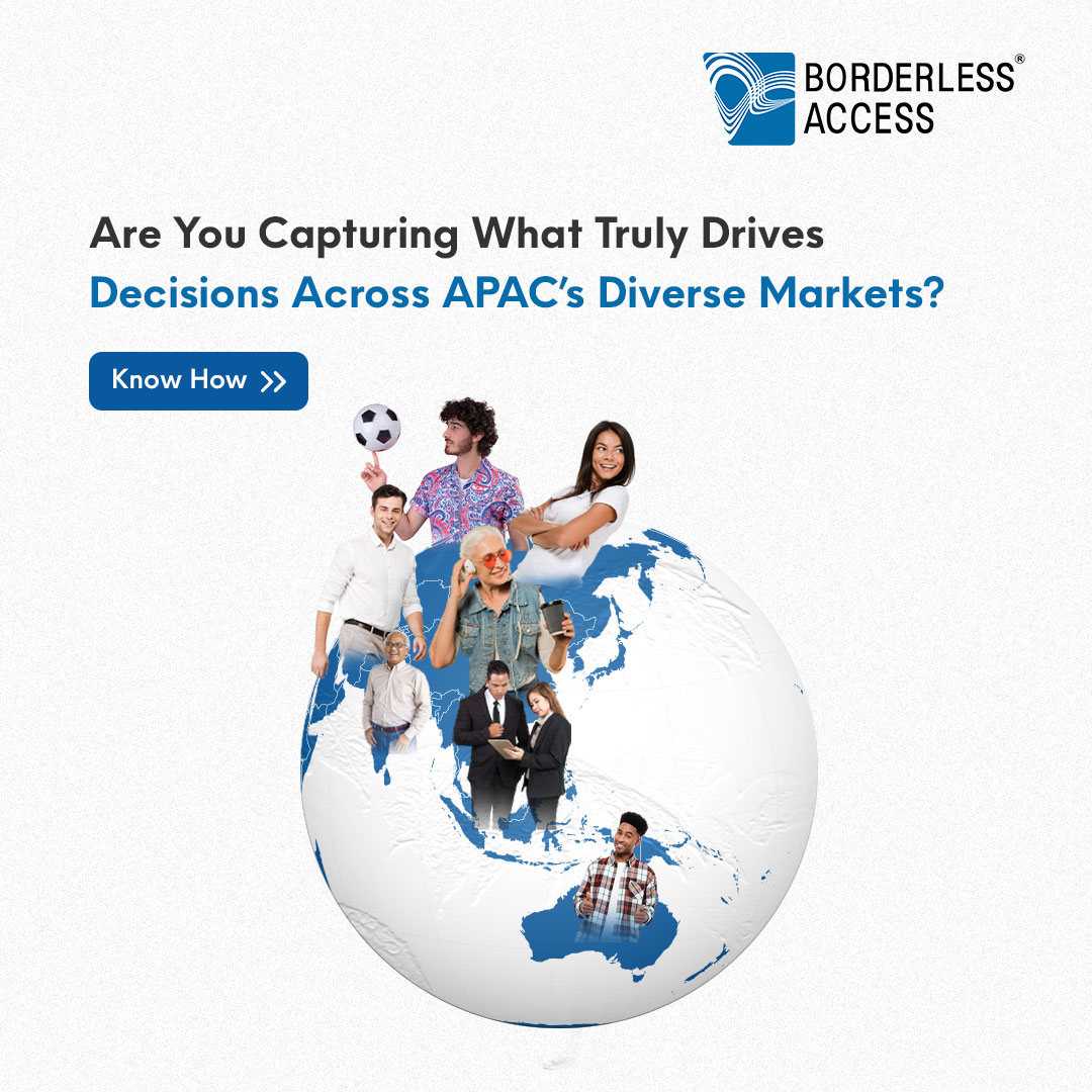 From hyper-local nuance to AI-led insights, APAC demands more than one-size-fits-all.
In this sharp piece, Aditi Bhonsle explores how culture &amp; tech are reshaping decisions in the region.

Read More: ow.ly/jcqR50WfZqF

#APACInsights #MarketResearch #BorderlessAccess